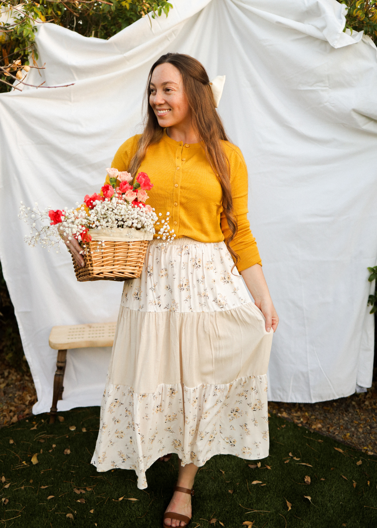 Harmony Skirt- Ivory