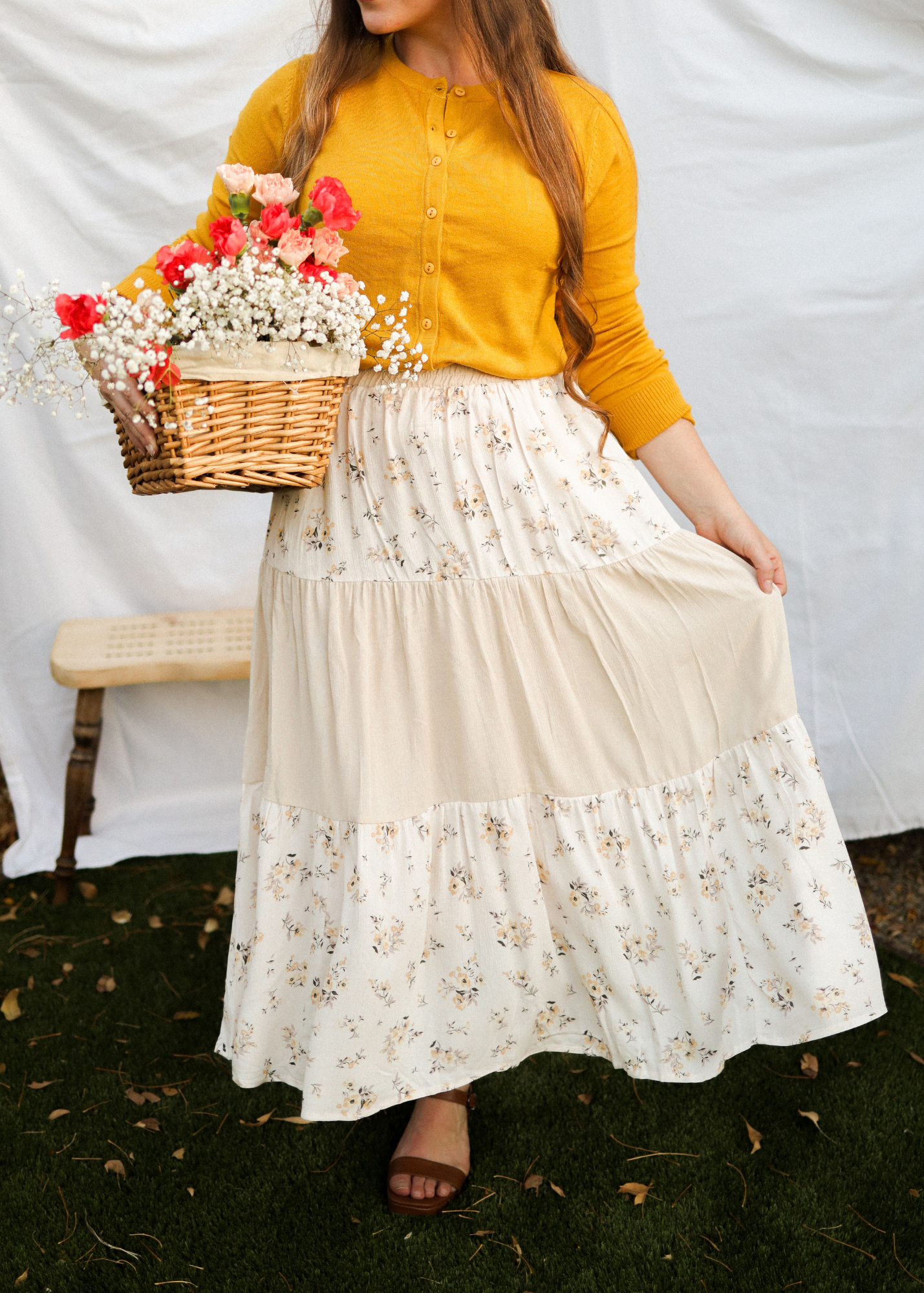 Harmony Skirt- Ivory