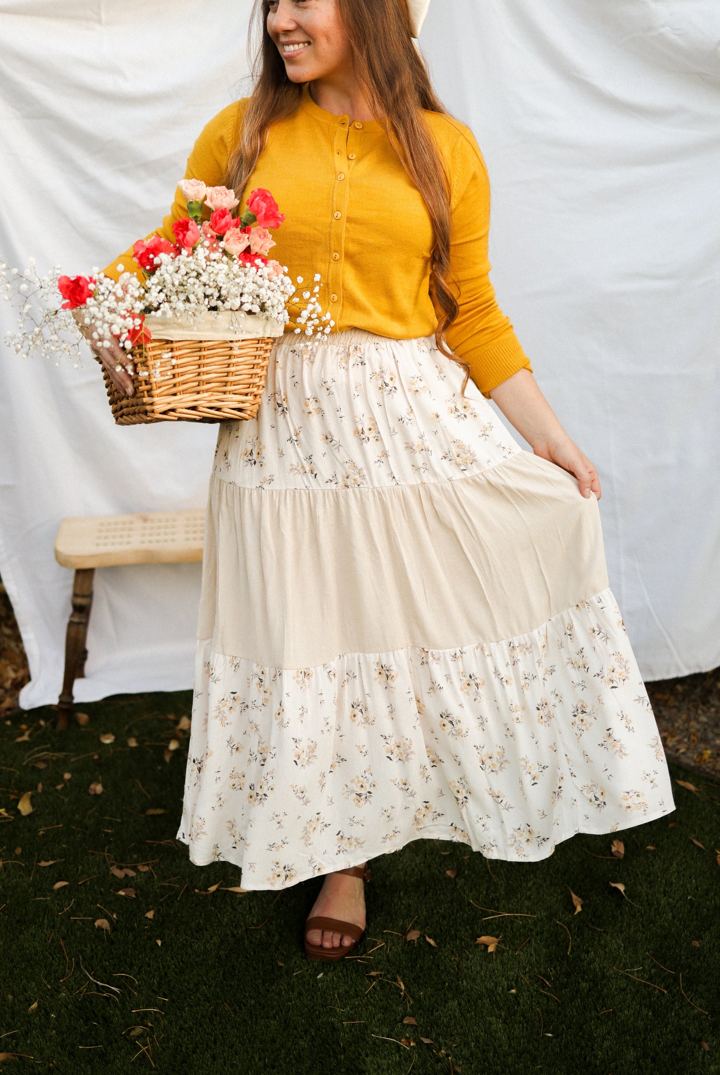 Harmony Skirt- Ivory