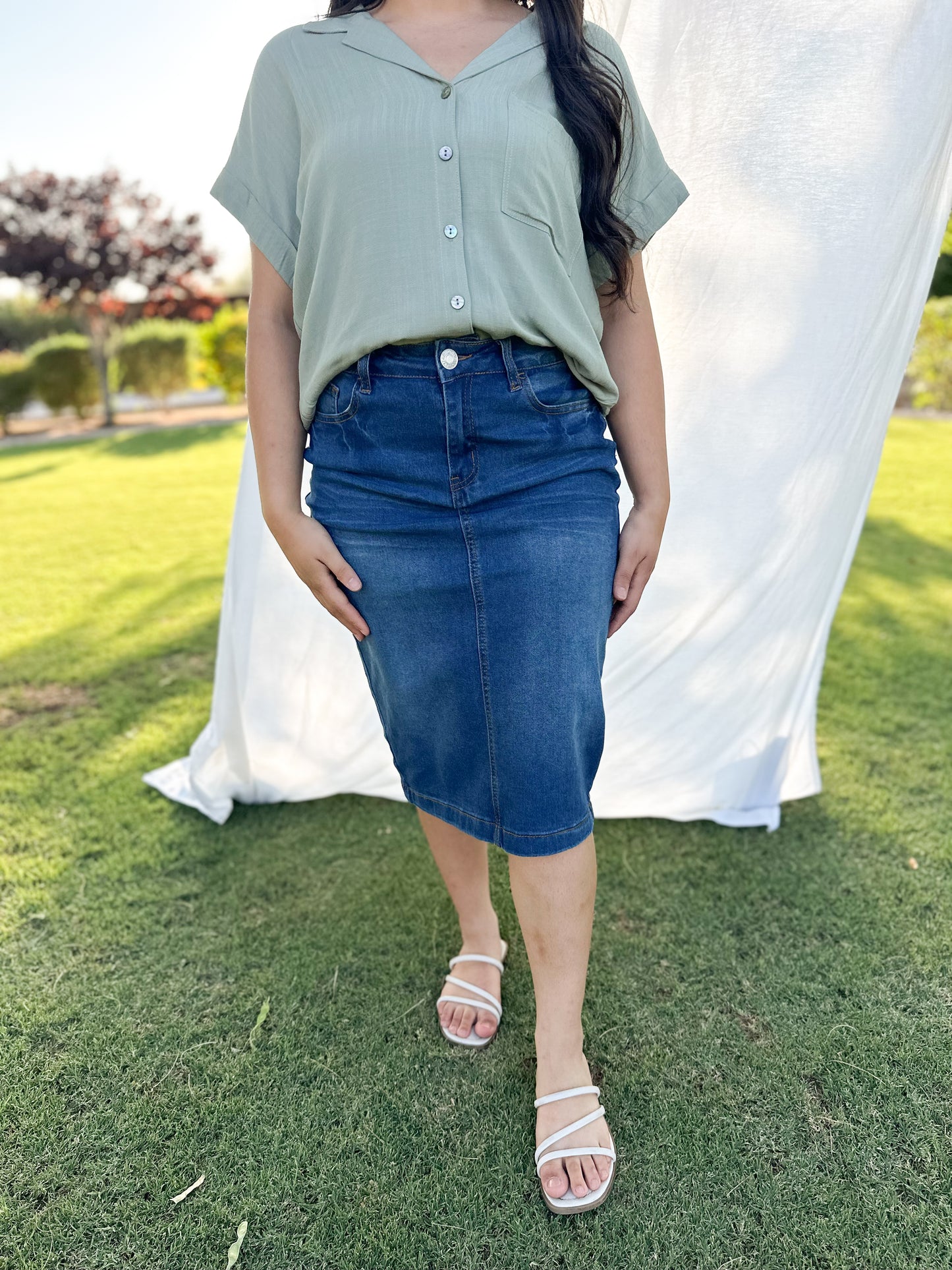 Bree Denim Skirt (limited edition)